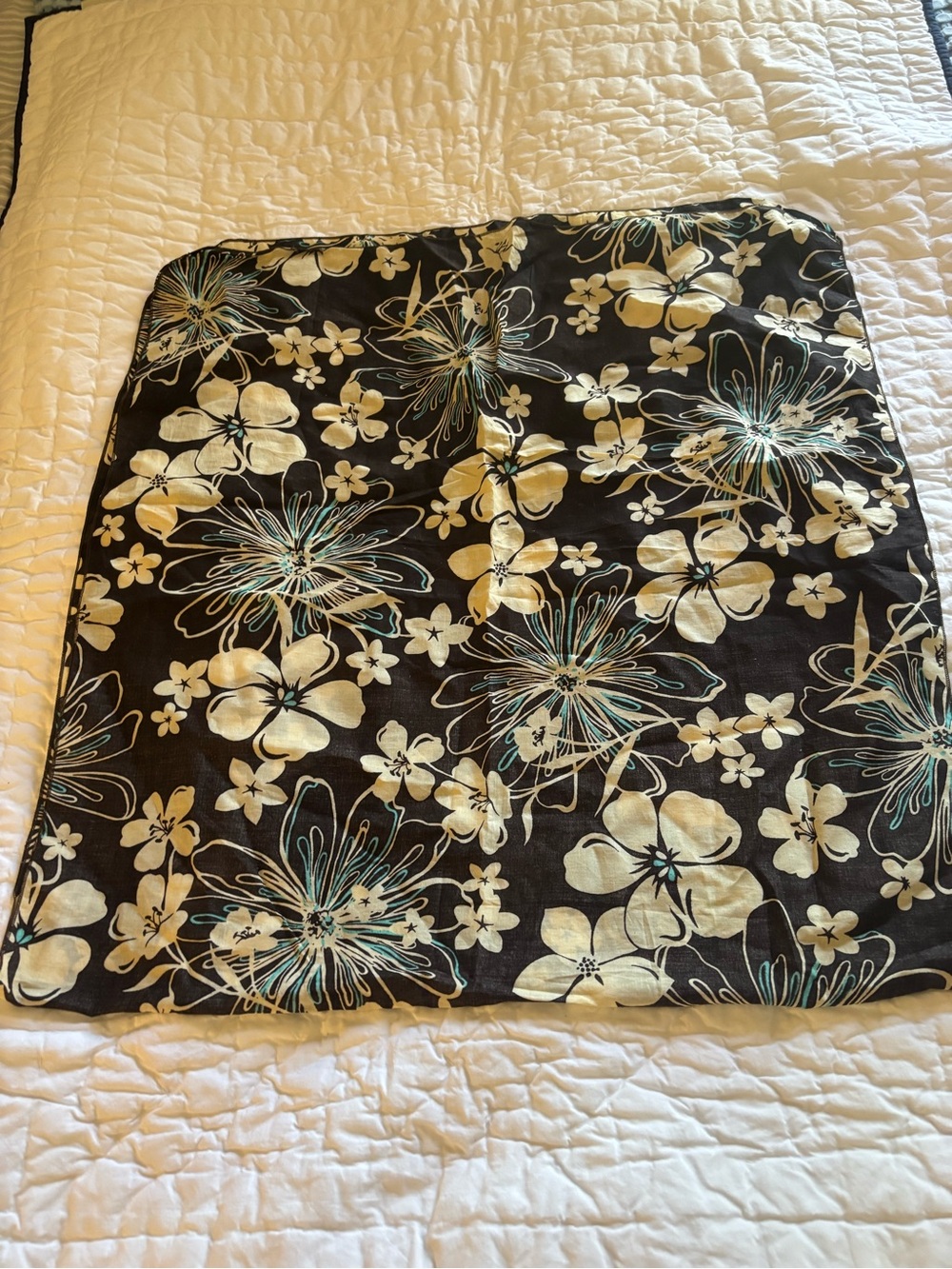 Floral Print Sarong beach bathing suit cover up